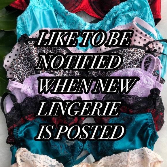 Like to be Notified of New Lingerie! 👙 - Picture 1 of 8